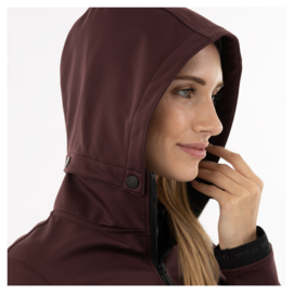BR Softshell jas Fien dames Fudge