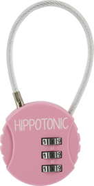 HIPPOTONIC Balvormig hangslot voor poetskist Roze