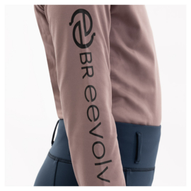 BR Eevolv pullover met rits Foss Twilight Mauve