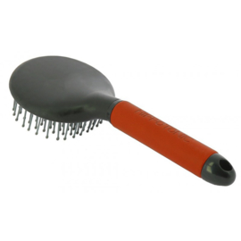 Brosse à crins HIPPOTONIC Soft rouge​