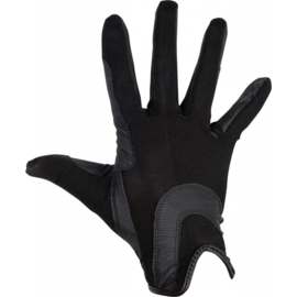 HKM Grip mesh handschoenen Zwart