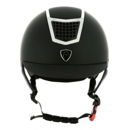 EQUITHÈME Airy helm Zwart/Zilvergrijs