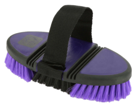 Brosse HippoTonic Flexible softgrip Paars/Zwart