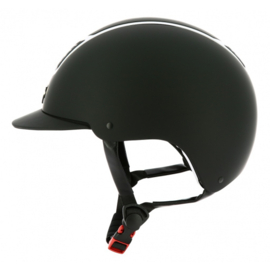 EQUITHÈME Airy helm Zwart/Zilvergrijs