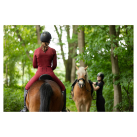 Chemise zippée manches longues BR CLX Cabernet