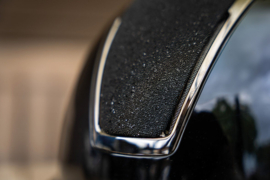 HKM | Casque Lady Shield Brillant Noir/Rosegold