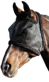 HARRY'S HORSE Vliegenmasker zonder oren Zwart