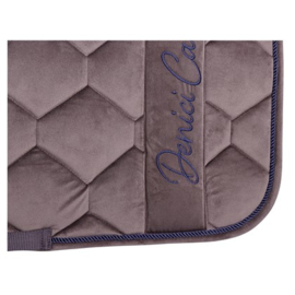 Tapis de selle HARRY'S HORSE ​Velvet Denici Cavalli Taupe