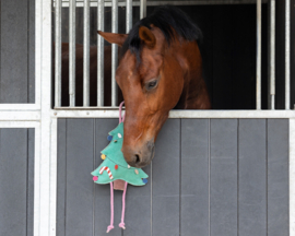 Paardenspeelgoed kerstboom