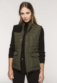 Gilet KARIBAN matelassé femme Noir