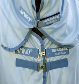 Amigo | Chemise anti-mouches intégrale Heather Blue/Blue & Silver