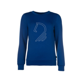 LAURIA GARRELLI Sweater Livigno Horse Head Blauw