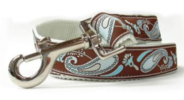 Harnais et laisse DIVA DOG Boho Turquoise