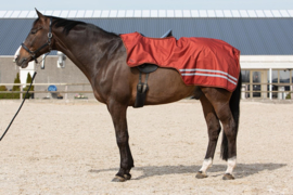 HARRY'S HORSE Uitrijdeken waterdicht 0gr fleece Chili Oil