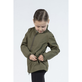 Veste imperméable enfants HKM Rainy Day vert olive