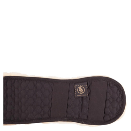 BR | Fourreau de sangle dressage Noir/Naturel