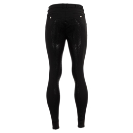 Pantalon d'équitation Maikel BR homme fond en silicone Noir