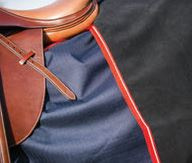 Couvre-reins NORTON 600 D Marine/Rouge