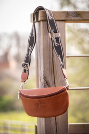 Pénélope | Sac banane Smile Cognac