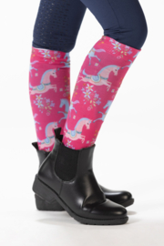 Chaussettes HKM Pony Dream Rose