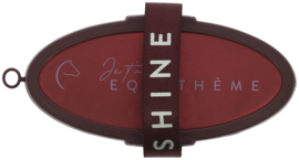EQUITHÈME Je t'aime zachte borstel Bordeaux