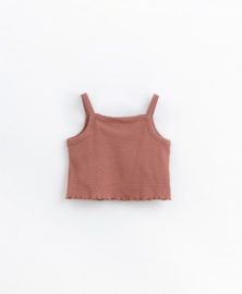 Play Up - Top with Thin Straps Red Clay