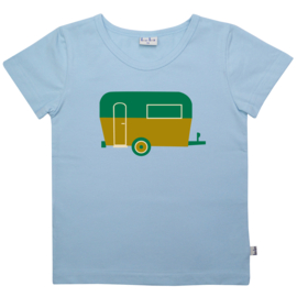 Ba*Ba Kidswear - Shirt Camping Car Light Blue