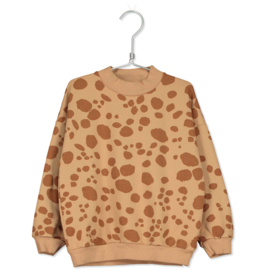 Lötiekids - Sweatshirt Animal Print Camel