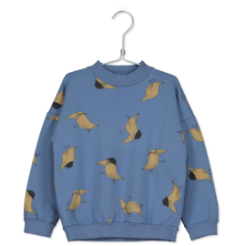 Lötiekids - Sweatshirt Birds Hats Blue