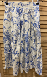 Zara - Maxi Skirt Flowers Blue M