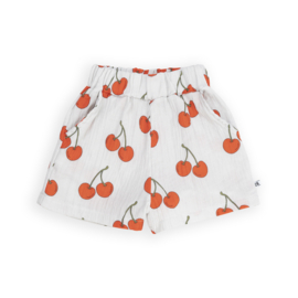 CarlijnQ - Girl Shorts with Pockets Cherry