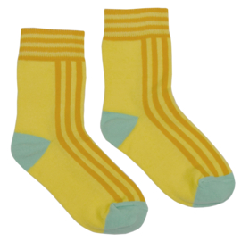 Ba*Ba Kidswear - Short Sock Yellow Line