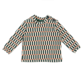 Lily Balou - Francis Baby Shirt Blocks Green 68