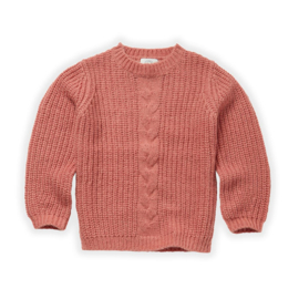 Sproet & Sprout - Cable Sweater Rose