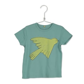 Lötiekids - Retro T-Shirt Big Bird Light Blue