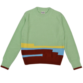 Ba*Ba Kidswear - Dali Pullover Pastel Green