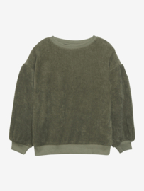 MinyMo - Sweatshirt Terry Deep Lichen Green
