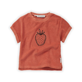 Sproet&Sprout - Terry T-Shirt Cafe Strawberry