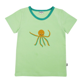 Ba*Ba Kidswear - T-Shirt Octopus Pastel Green