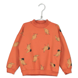 Lötiekids - Sweatshirt Birds Hats Dusty