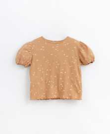 Play Up - Printed T-Shirt in natural fibres Braid