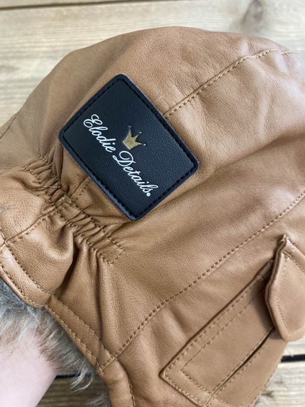 Elodie Details - Chestnut Leather Cap 1/2 jaar