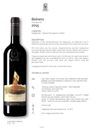 Belnero Toscane, IGT, "Super Tuscan", Castello Banfi, Toscanië, 2013