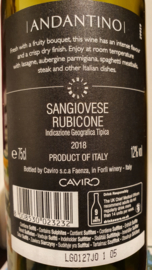 Andantino Sangiovese, Rubicone, IGT, 2023