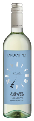 Andantino Grecanico Pinot Grigio, Terre Siciliane, IGT, 2020