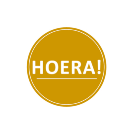 Sticker | Hoera - 5 st.