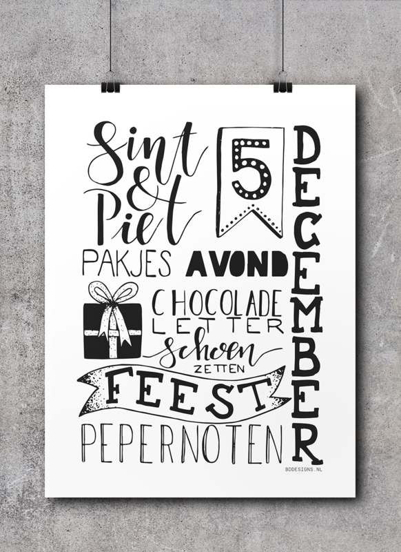 Sint Collage | A4 Poster
