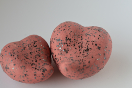 Setje mini hartjes (4&5cm)