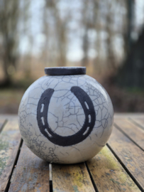 Paardenurn met hoefijzer - 1 liter