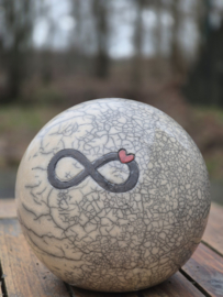 Urn infinity met hartje (1500ml)